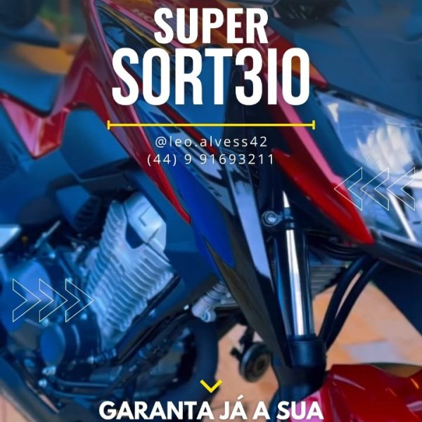 Sorteio TWISTER 300 25/25 ou 30 mil na conta